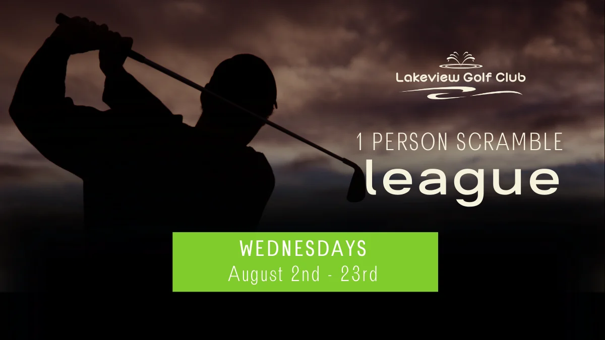 Golf Association One Person Scramble League