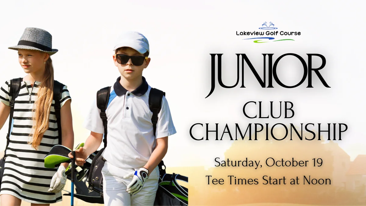 Junior Club Championship on October 19