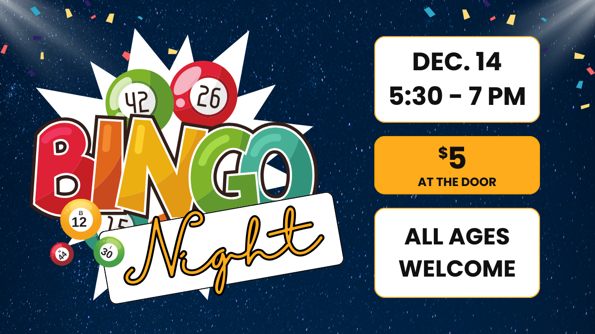 Bingo Night on December 14