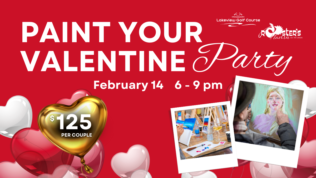 Paint Your Valentine Party