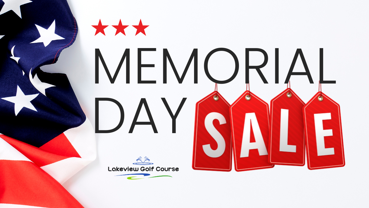 Memorial Day Pro Shop Sale