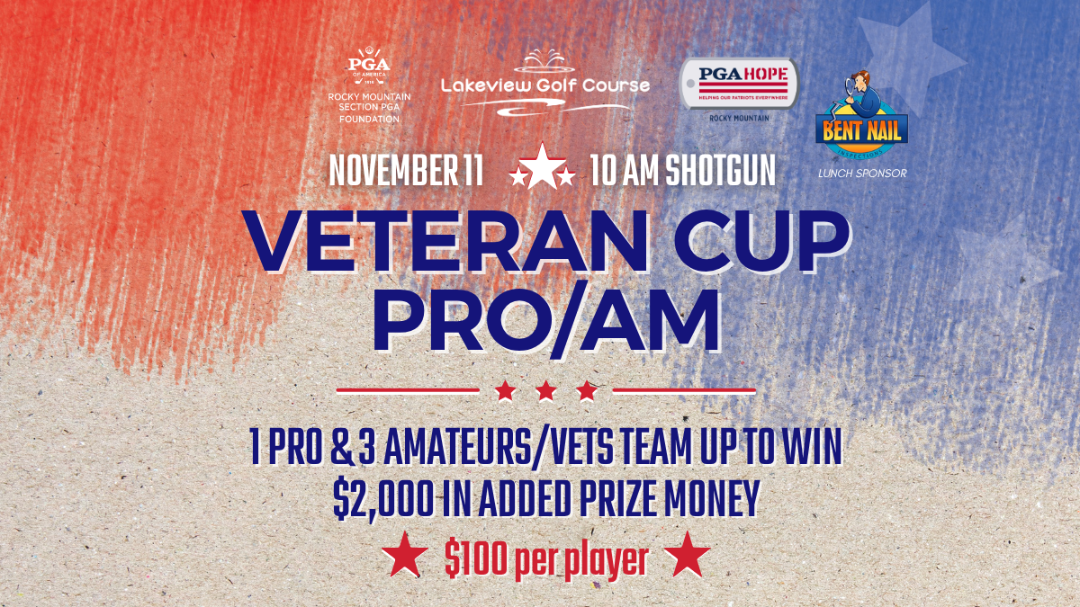 Veteran’s Day Tournament Benefiting PGA Hope